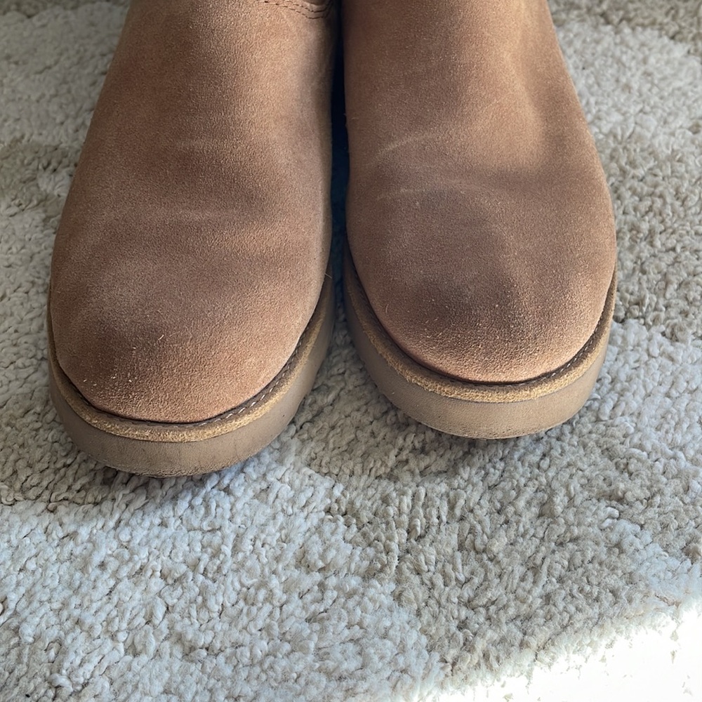 Women’s Ugg Skinny Boots Size 6 Chestnut - Picture 7 of 8